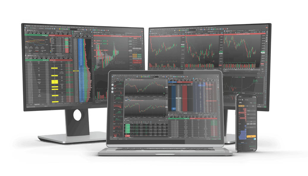 BlackArrow running across desktop monitors, laptop, and mobile